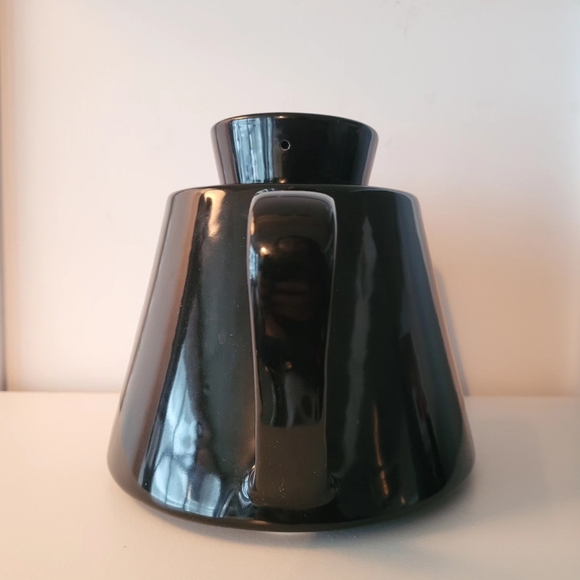 1990s Vintage Ikea Värme Ceramic Teapot - Black - Picture 3 of 5